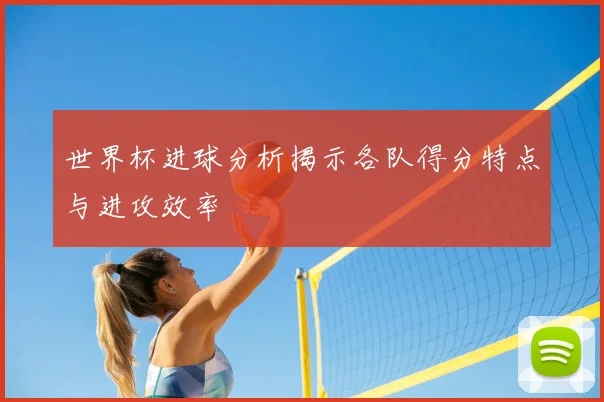 世界杯进球分析揭示各队得分特点与进攻效率